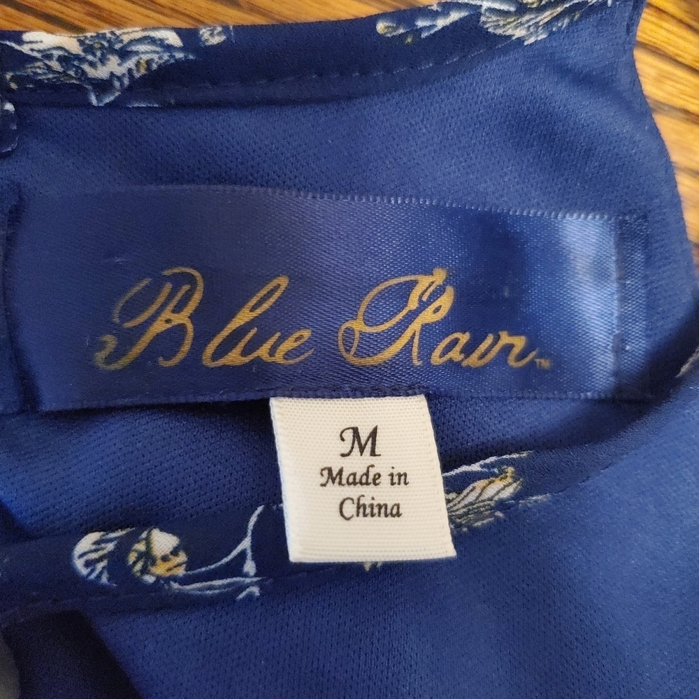 Blue Rain Women's Sleeveless Flowy Dress - Picture 2 of 7